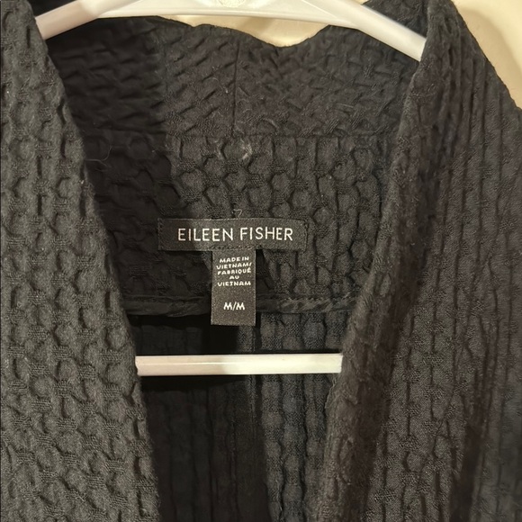 Black Textured Women's lightweight Jacket, size M - Picture 3 of 8